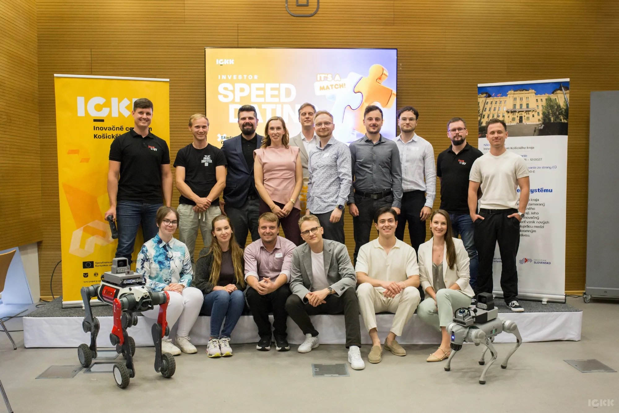 Účastníci investor speed datingu