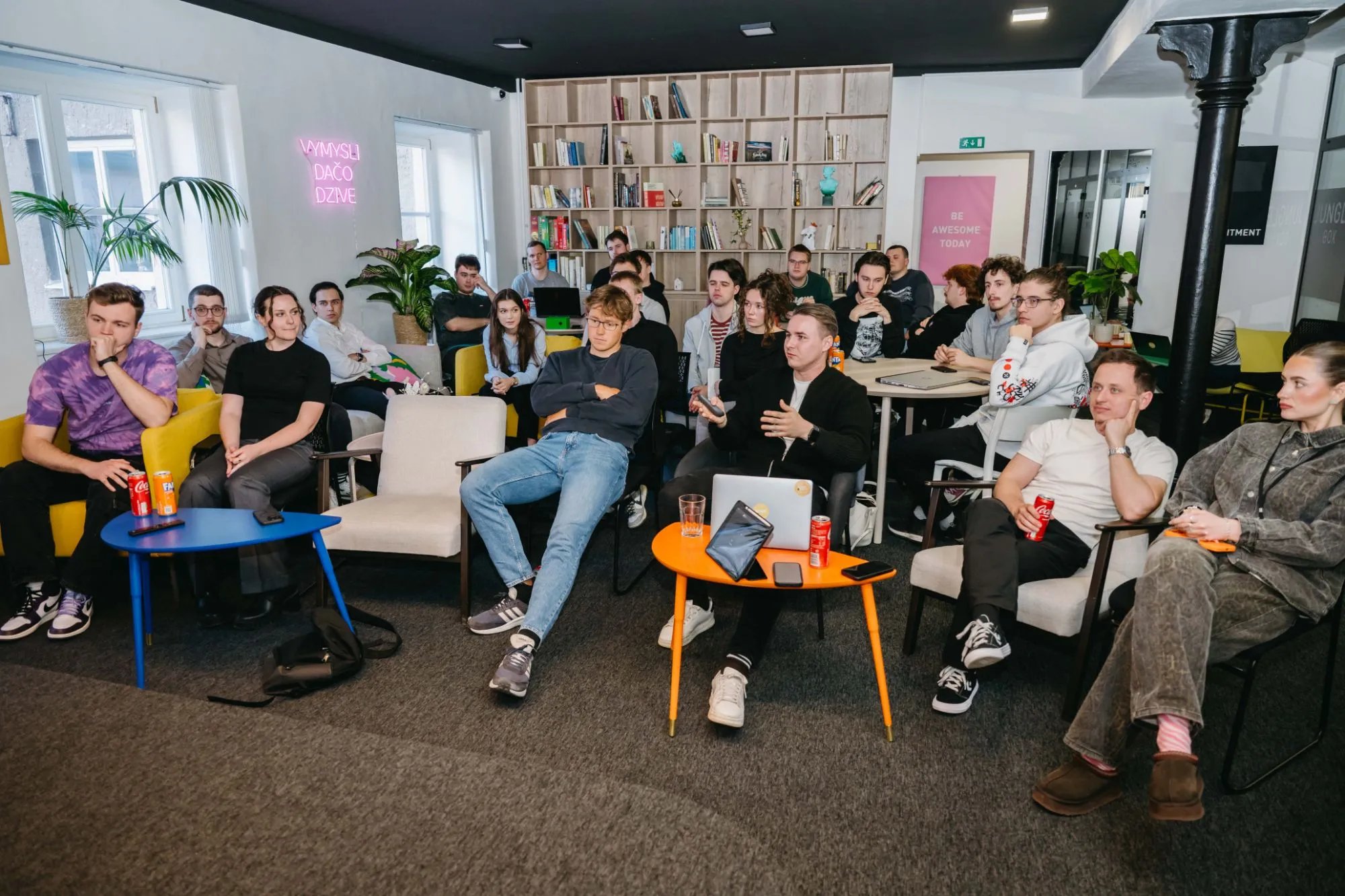 Stretnutie YESLabu v Startup Campuse