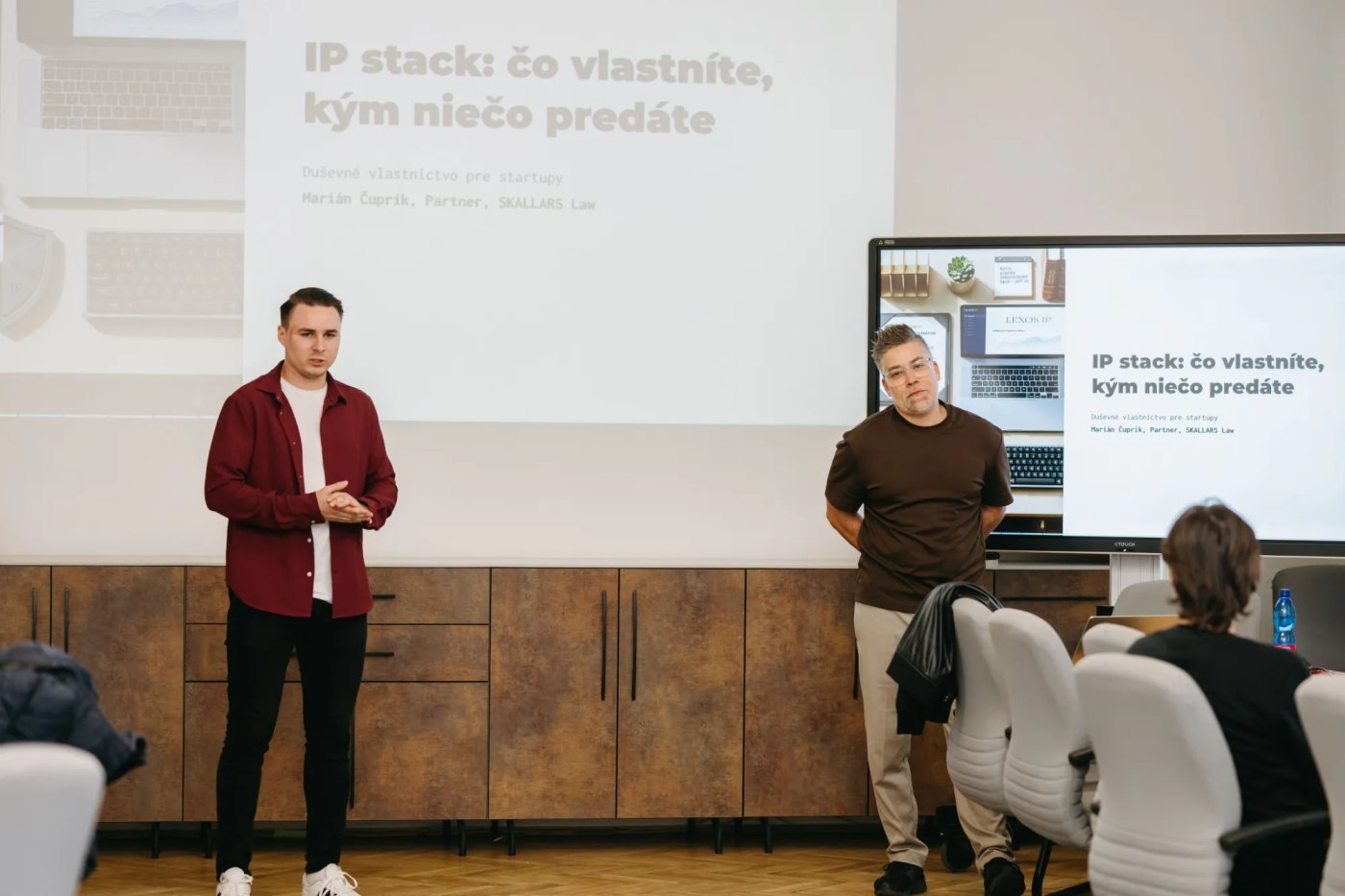 Prednáška o duševnom vlastníctve pre startupy