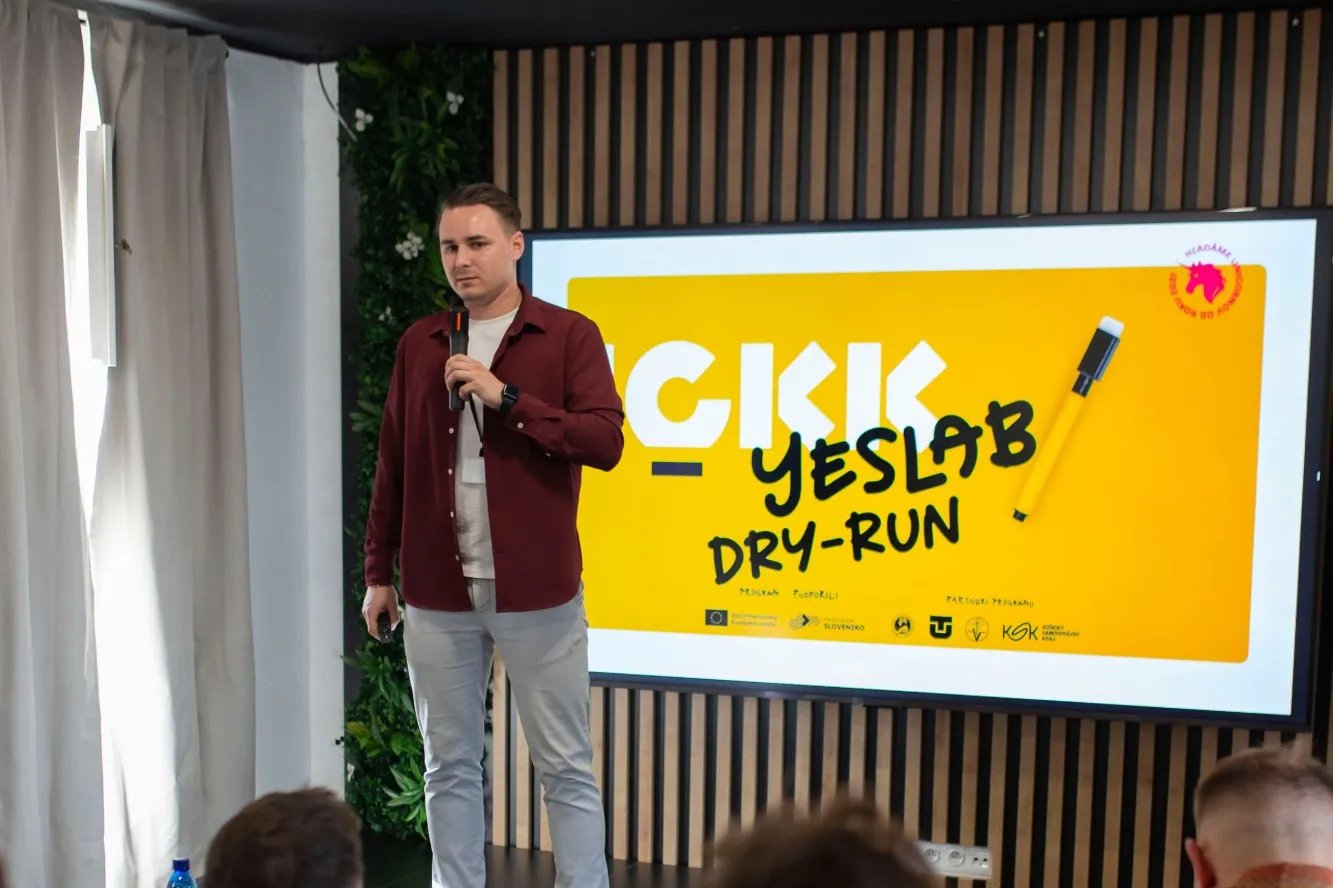 Nácvik pitchu na dry rune YESLabu